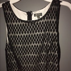 Small Black and White Semi Formal Dress